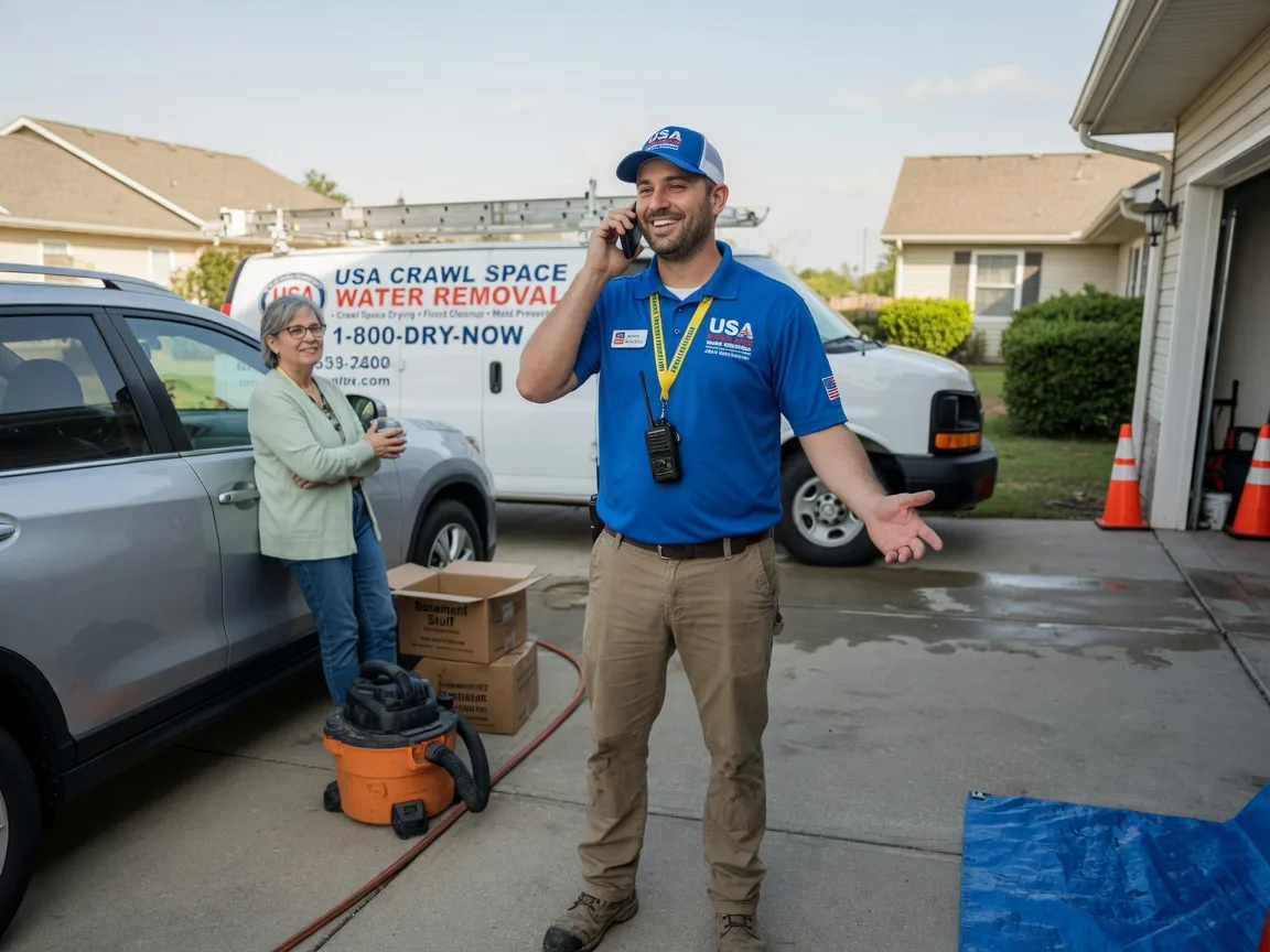 Crawl Space Water Removal Heidrick, KY FAQs